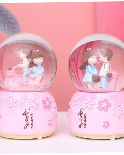Enchanted Love Snow Globe