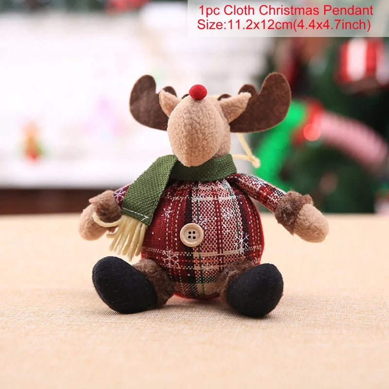 Plush Christmas Dolls