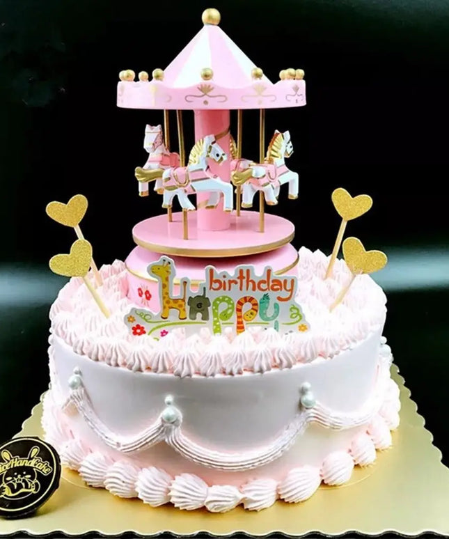 Holiday Carousel Music Box