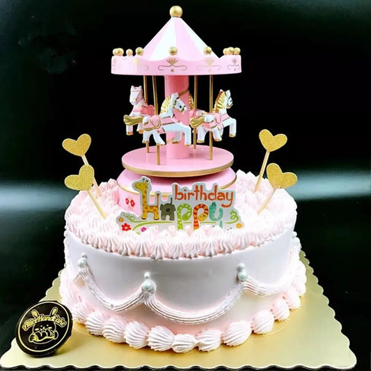 Holiday Carousel Music Box