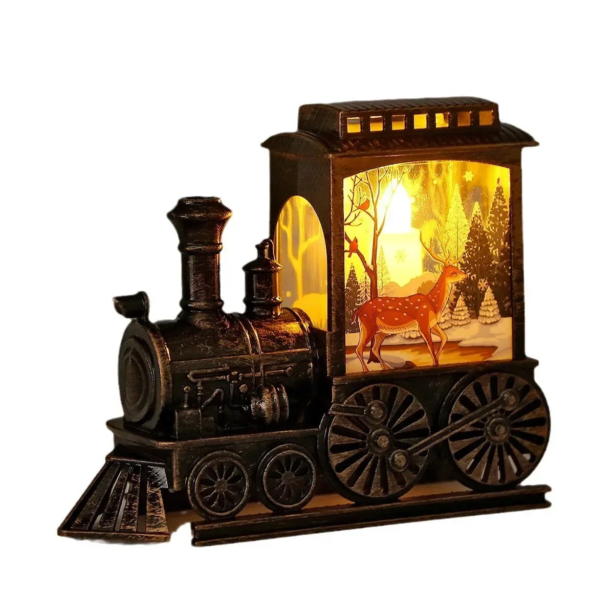 Vintage Train LED Night Lamp