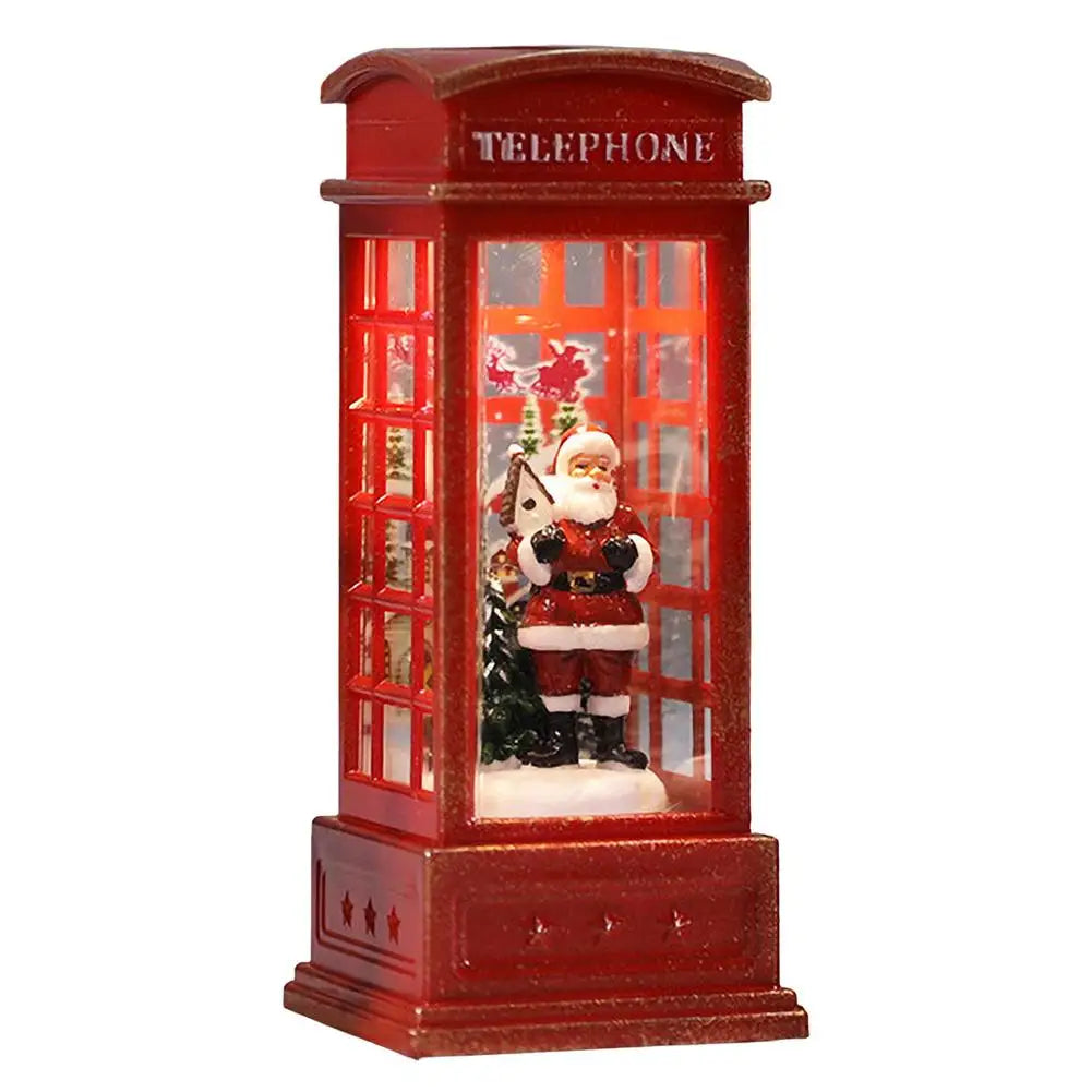 Luminous Telephone Booth Creative Night Light