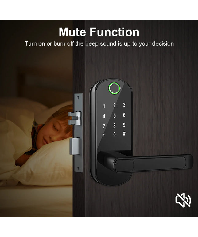 WiFi Smart Biometric Fingerprint Door Lock