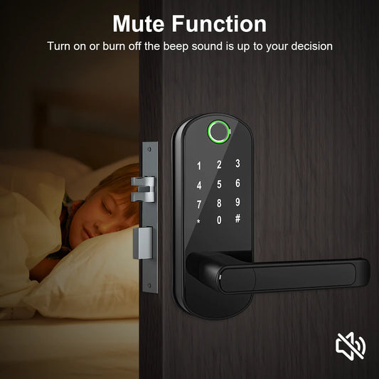 WiFi Smart Biometric Fingerprint Door Lock