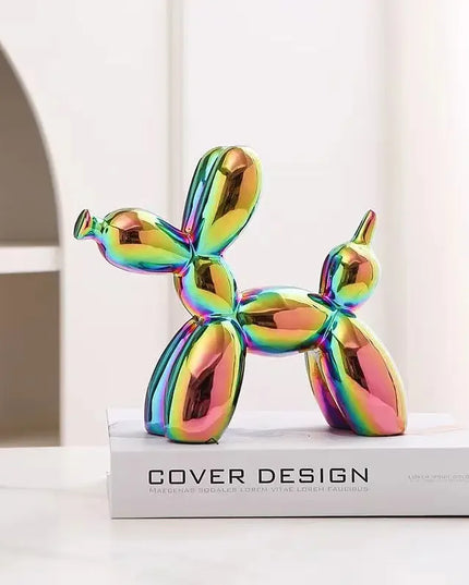 Balloon Dog Ceramic Figurine Statue