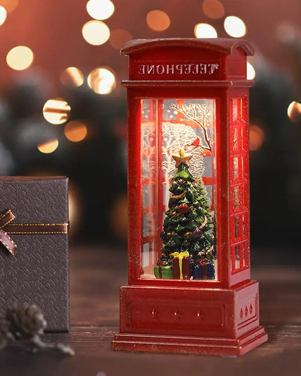 Luminous Telephone Booth Creative Night Light