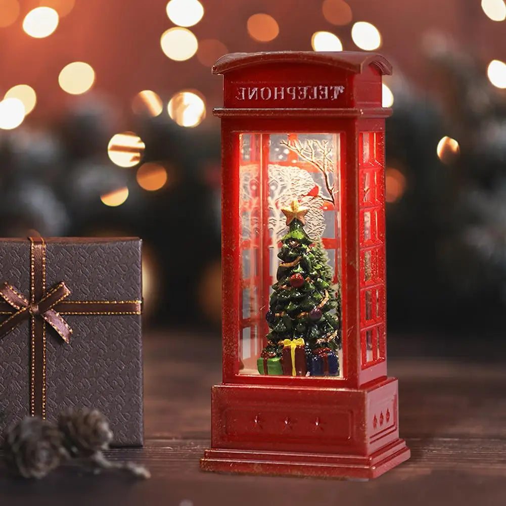 Luminous Telephone Booth Creative Night Light