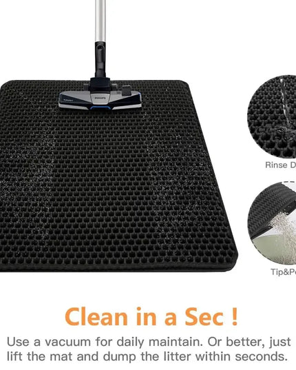 Waterproof Double Layer Cat Litter Trapping Mat