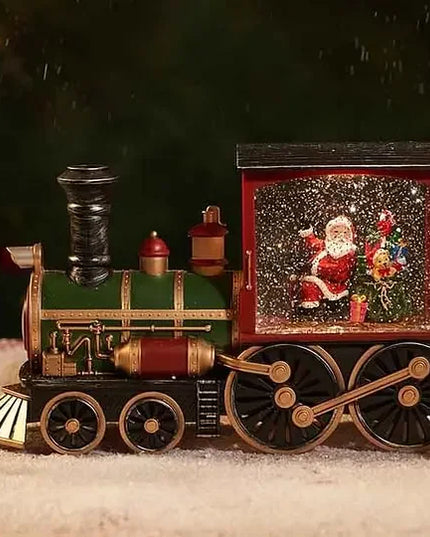 2025 Enchanted Christmas Express Illuminated Musical Train Ornament