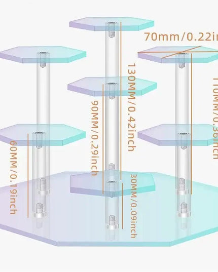 Dazzling Colorful Acrylic Display Rack