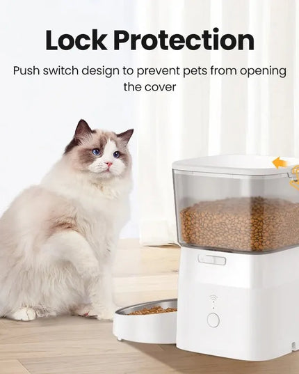 ROJECO 2L Smart WiFi Automatic Pet Feeder