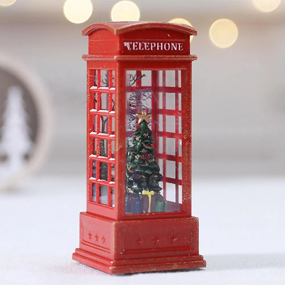 Luminous Telephone Booth Creative Night Light