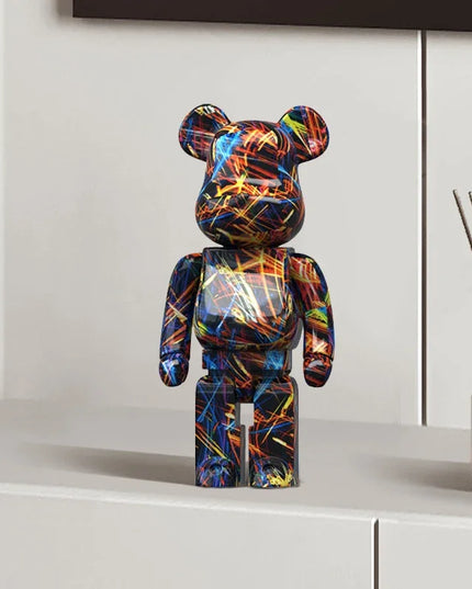 Graffiti Bear Figurine