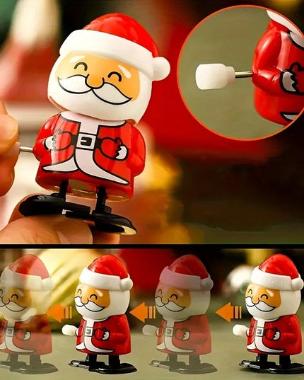 Whimsical Wonderland Wind-Ups: Festive Jumping &amp; Walking Figurines