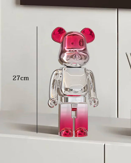 Graffiti Bear Statue Paint Block