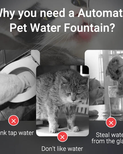 ROJECO Smart Cat Water Fountain