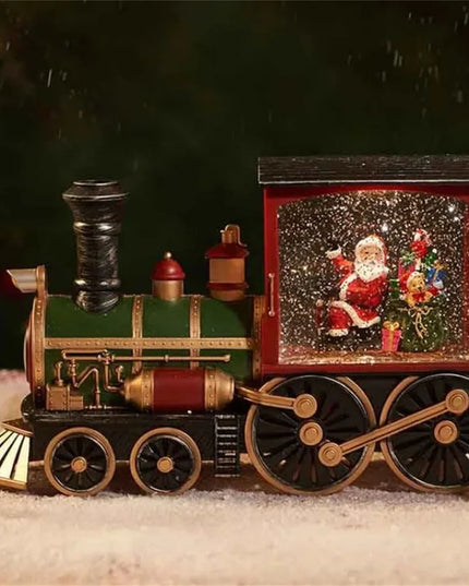 2025 Enchanted Christmas Express Illuminated Musical Train Ornament