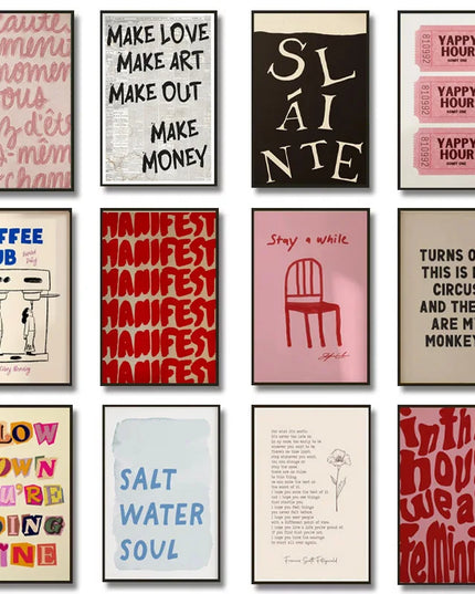 Modern Artwork Posters