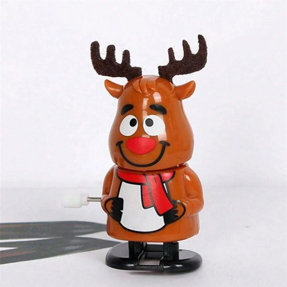 Whimsical Wonderland Wind-Ups: Festive Jumping & Walking Figurines