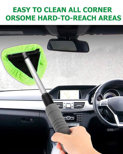 Telescopic Car Window Windshield Cleaning Brush Set