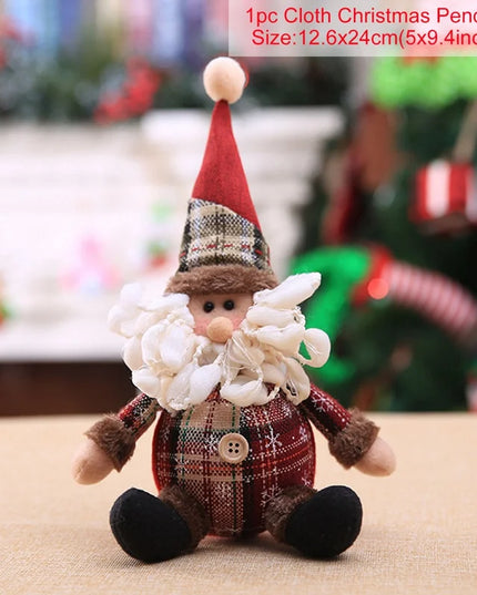 Plush Christmas Dolls