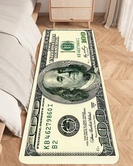 Dollar Money Floor Mat Graphic