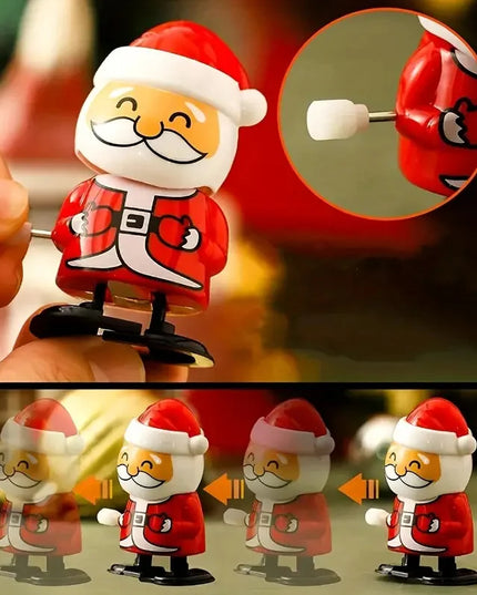 Whimsical Wonderland Wind-Ups: Festive Jumping &amp; Walking Figurines