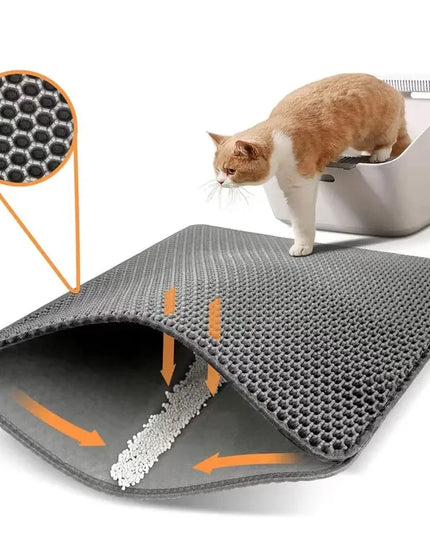 Waterproof Double Layer Cat Litter Trapping Mat