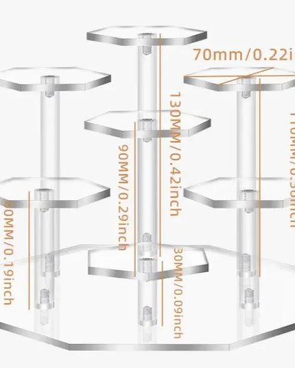 Dazzling Colorful Acrylic Display Rack