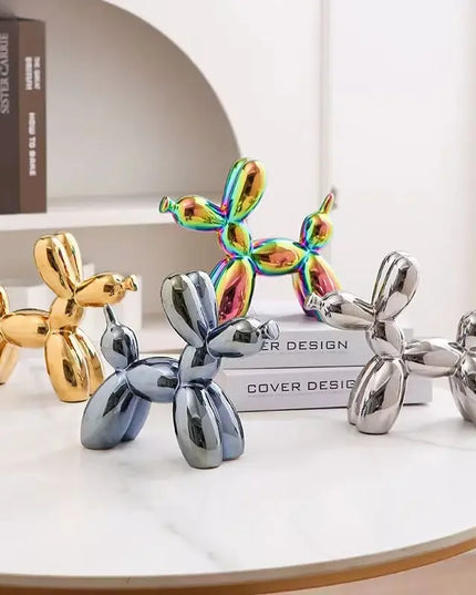 Balloon Dog Ceramic Figurine Statue