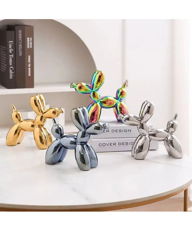 Balloon Dog Ceramic Figurine Statue