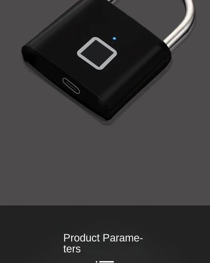 Intelligent fingerprint padlock