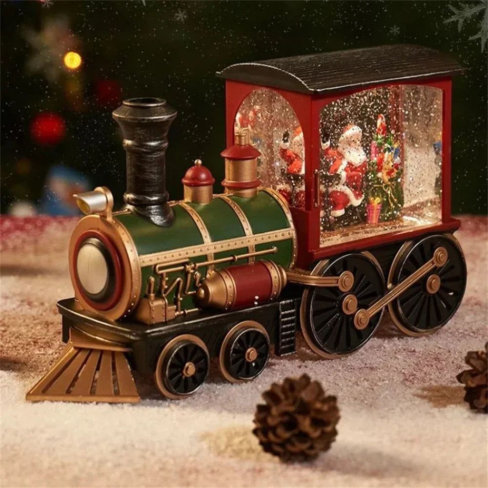 2025 Enchanted Christmas Express Illuminated Musical Train Ornament
