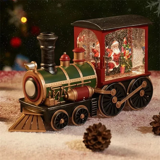 2025 Enchanted Christmas Express Illuminated Musical Train Ornament
