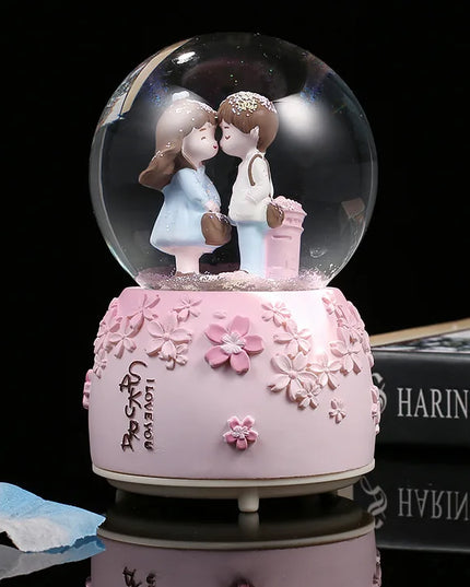 Enchanted Love Snow Globe