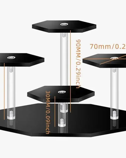 Dazzling Colorful Acrylic Display Rack