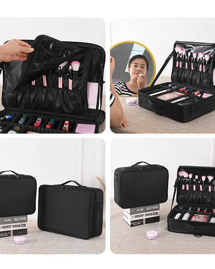 Professional Large Capacity Cosmetic &amp; Tool Case