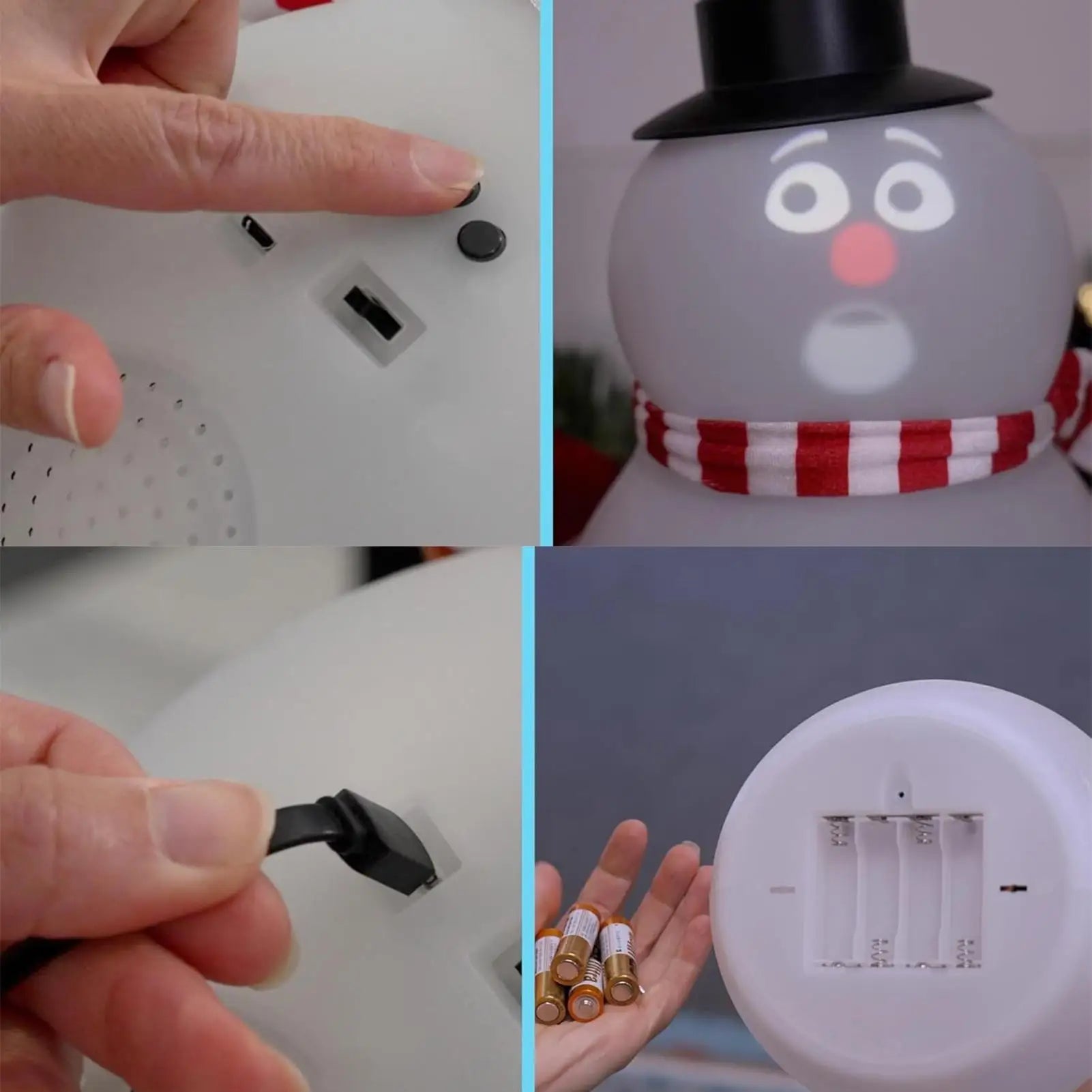 Animated Singing Christmas Decorations