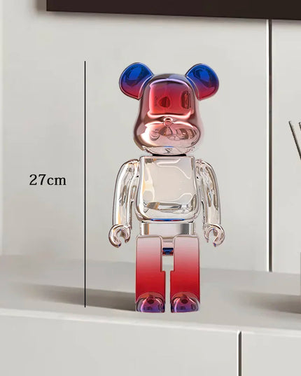Graffiti Bear Statue Paint Block