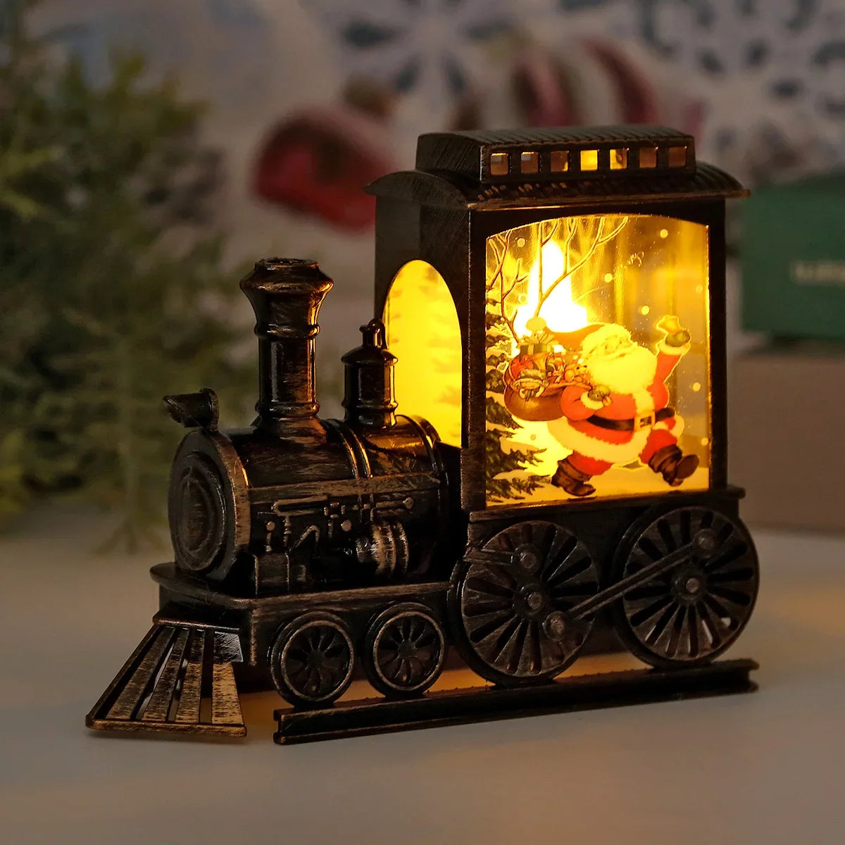 Vintage Train LED Night Lamp