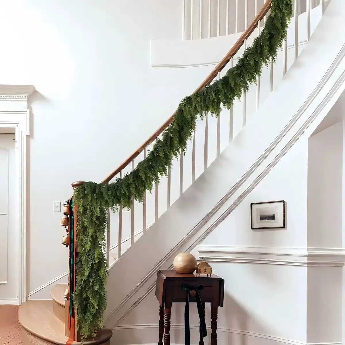 Faux Christmas Cedar Pine Garlands