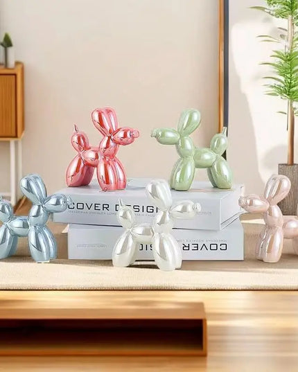 Balloon Dog Ceramic Figurine Statue