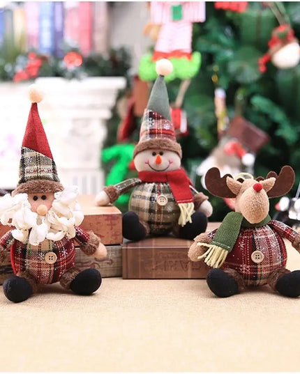 Plush Christmas Dolls