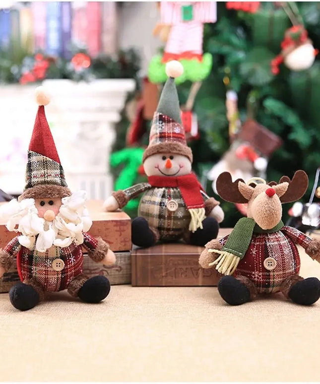 Plush Christmas Dolls