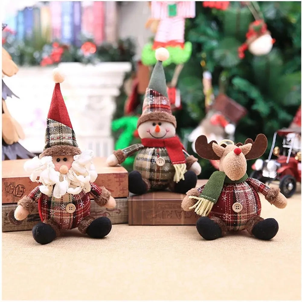 Plush Christmas Dolls