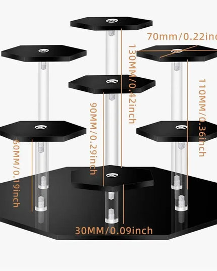 Dazzling Colorful Acrylic Display Rack