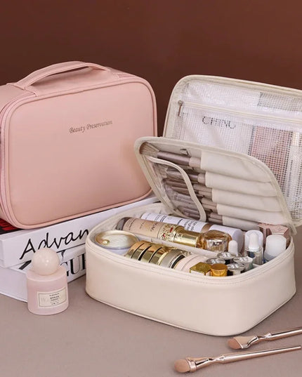 Large Capacity Luxury Makeup Bag