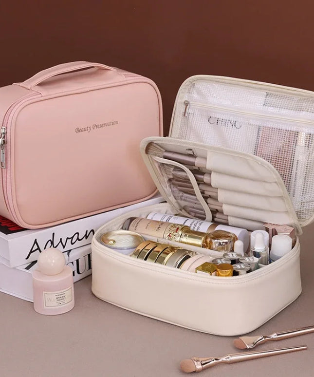 Large Capacity Luxury Makeup Bag