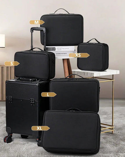 Professional Large Capacity Cosmetic &amp; Tool Case