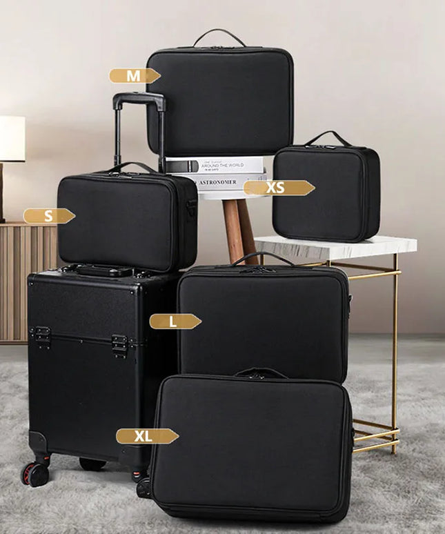 Professional Large Capacity Cosmetic &amp; Tool Case